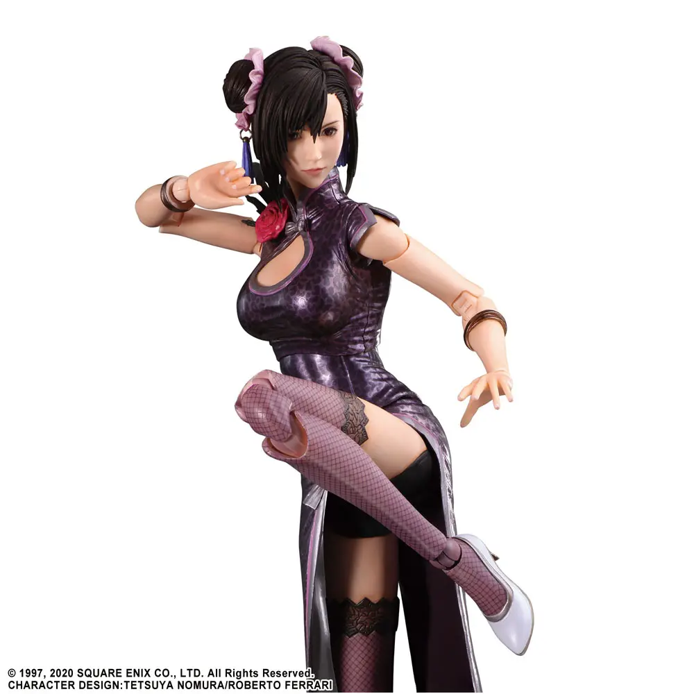 Final Fantasy VII Remake Play Arts Kai akcijska figura Tifa Lockhart Sporty Dress Ver. 25 cm fotografija proizvoda