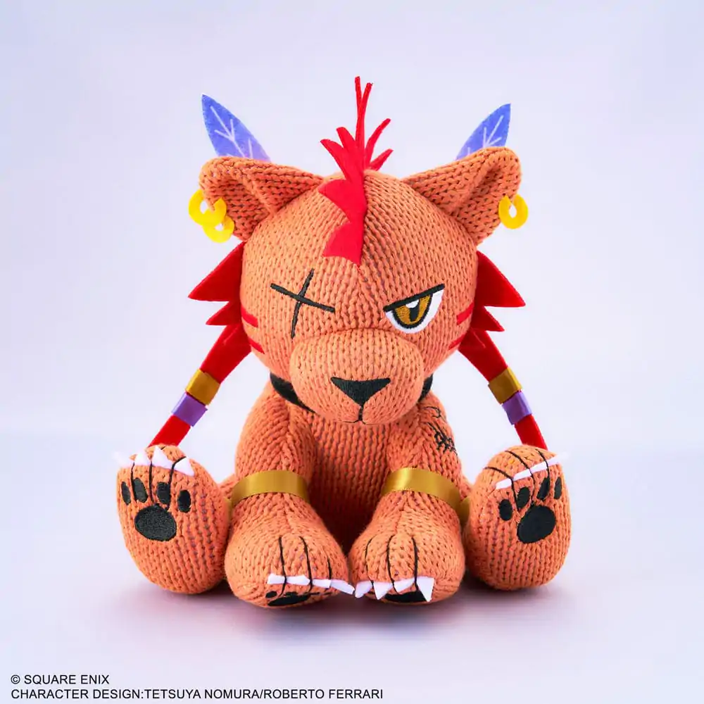 Final Fantasy VII Remake Pletena plišana figura Red XIII 20 cm fotografija proizvoda