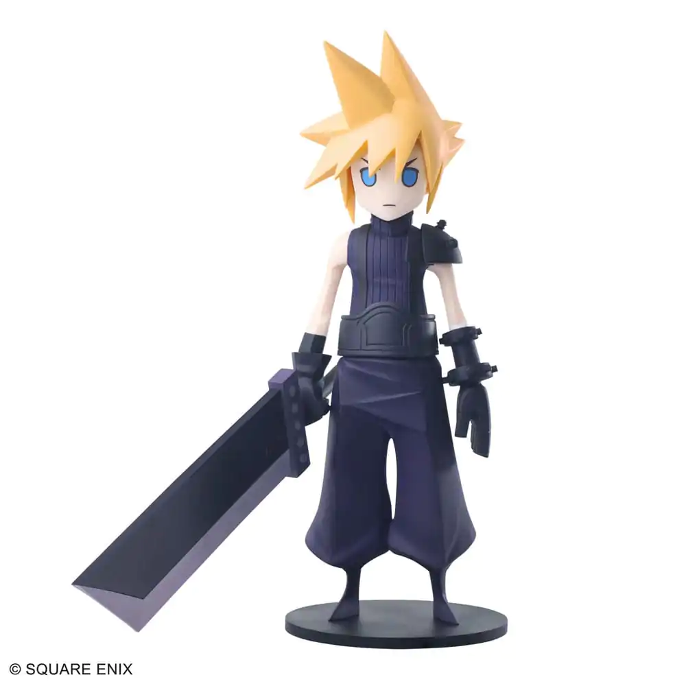 Final Fantasy VII Remake Static Arts Mini Kipić Cloud Strife 15 cm fotografija proizvoda