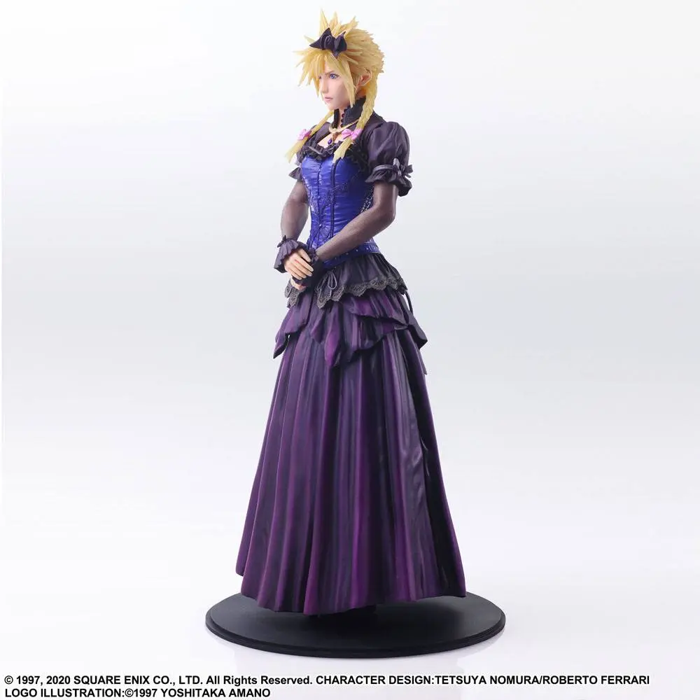 Final Fantasy VII Remake Static Arts Gallery Kip Cloud Strife Dress Ver. 28 cm fotografija proizvoda