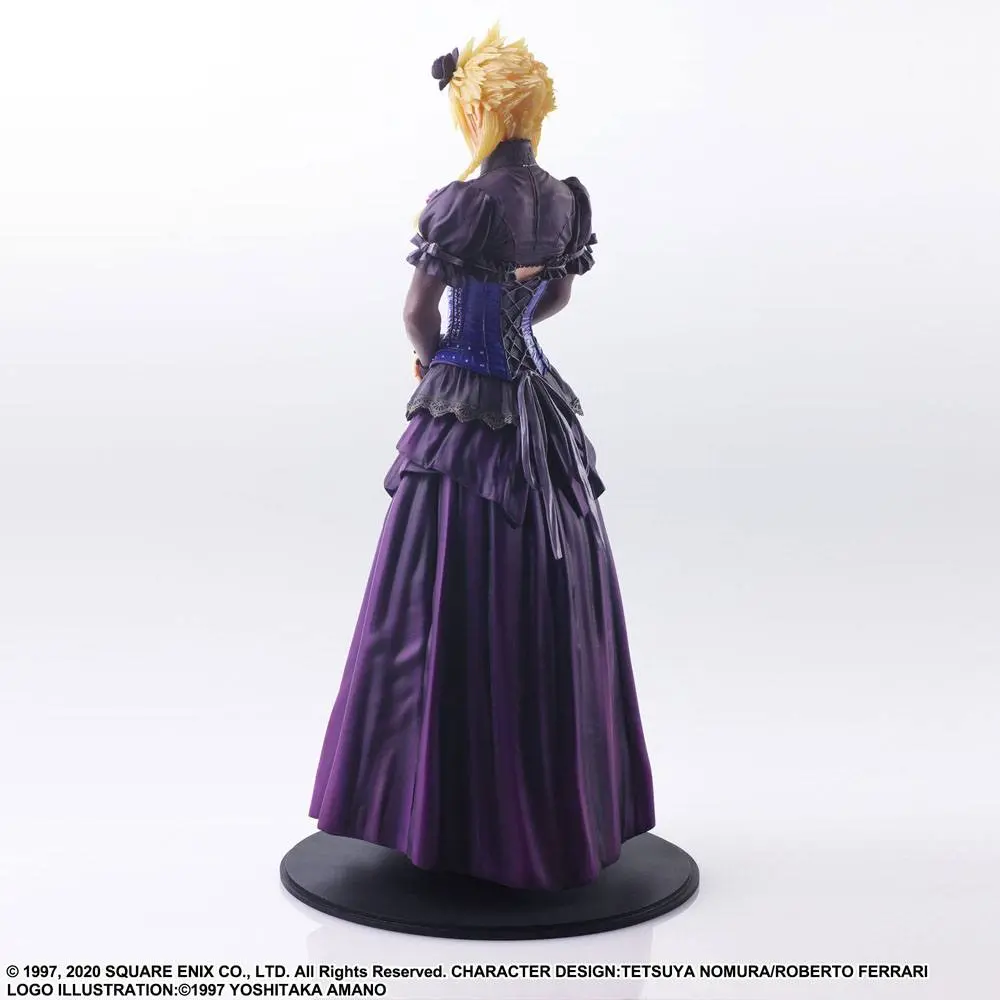 Final Fantasy VII Remake Static Arts Gallery Kip Cloud Strife Dress Ver. 28 cm fotografija proizvoda