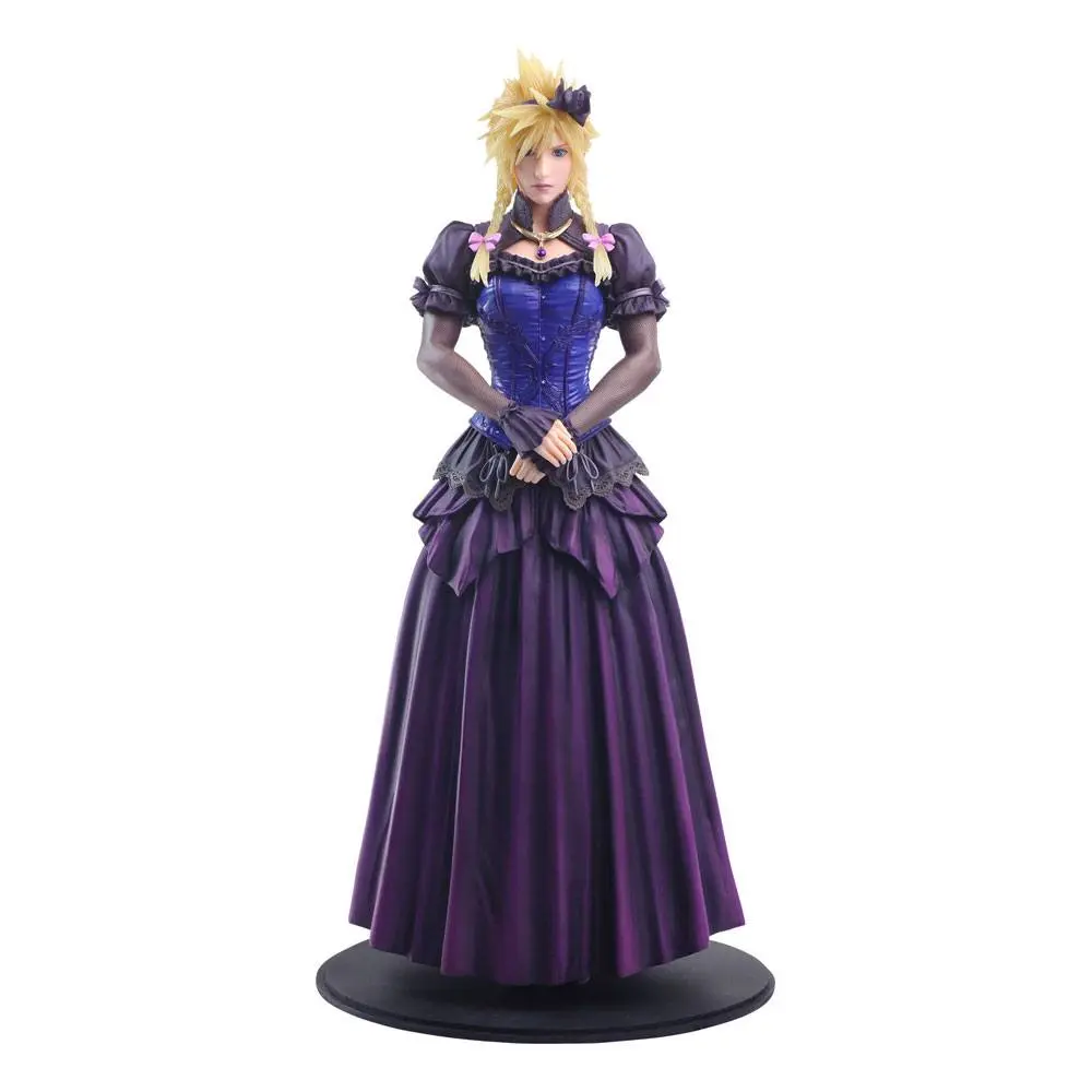 Final Fantasy VII Remake Static Arts Gallery Kip Cloud Strife Dress Ver. 28 cm fotografija proizvoda