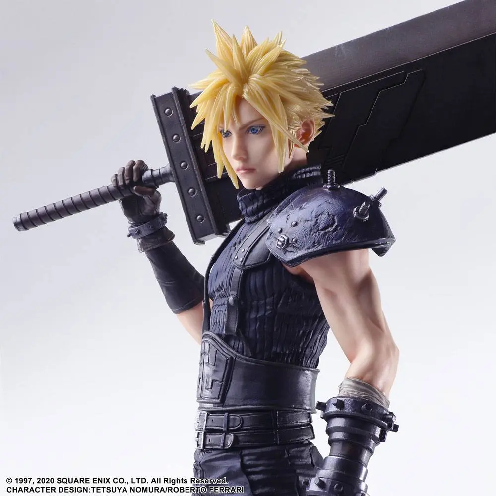 Final Fantasy VII Remake Static Arts Gallery Kip Cloud Strife 26 cm fotografija proizvoda