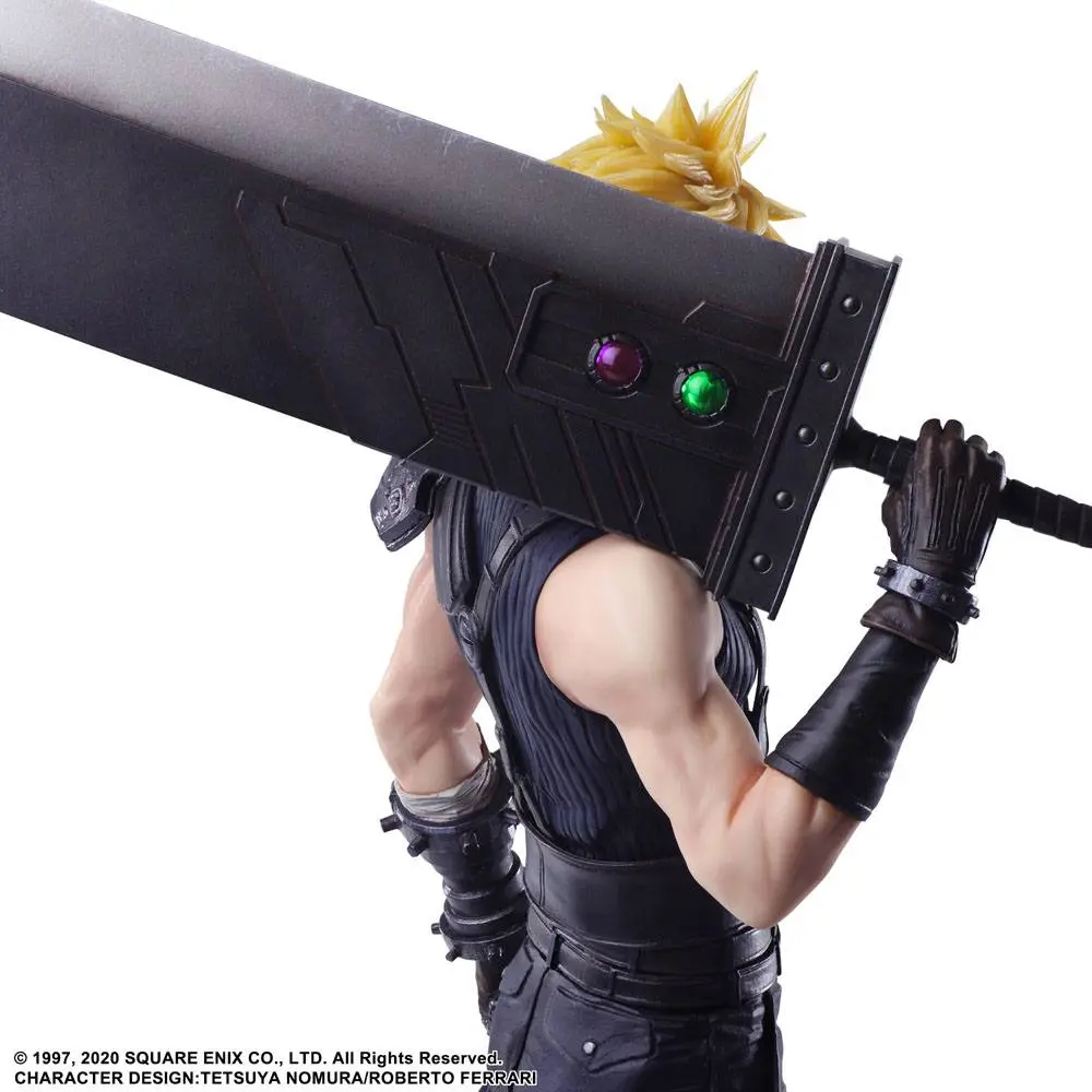 Final Fantasy VII Remake Static Arts Gallery Kip Cloud Strife 26 cm fotografija proizvoda