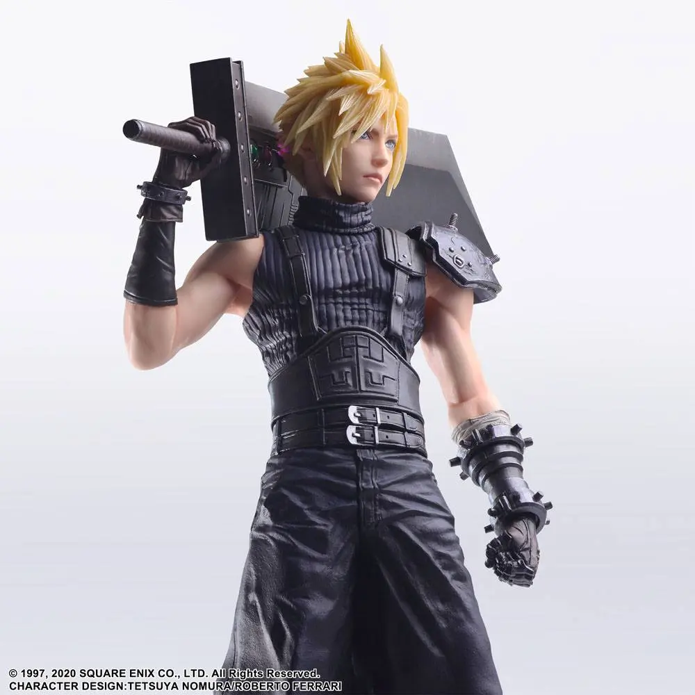 Final Fantasy VII Remake Static Arts Gallery Kip Cloud Strife 26 cm fotografija proizvoda