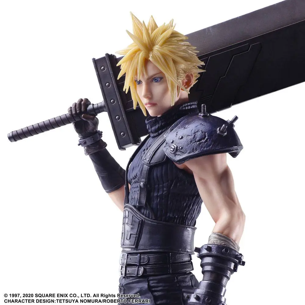 Final Fantasy VII Remake Static Arts Gallery Kip Cloud Strife 26 cm fotografija proizvoda