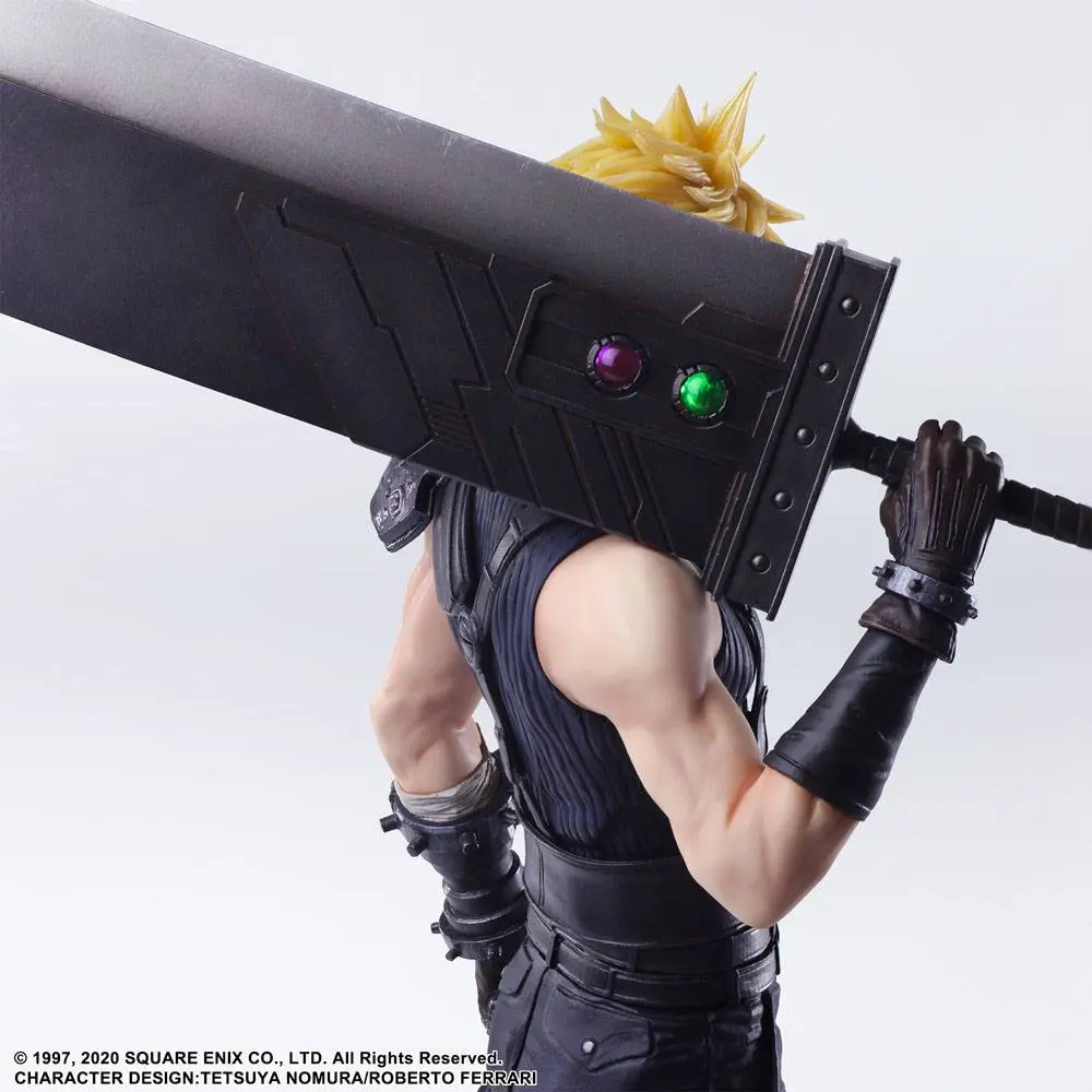 Final Fantasy VII Remake Static Arts Gallery Kip Cloud Strife 26 cm fotografija proizvoda