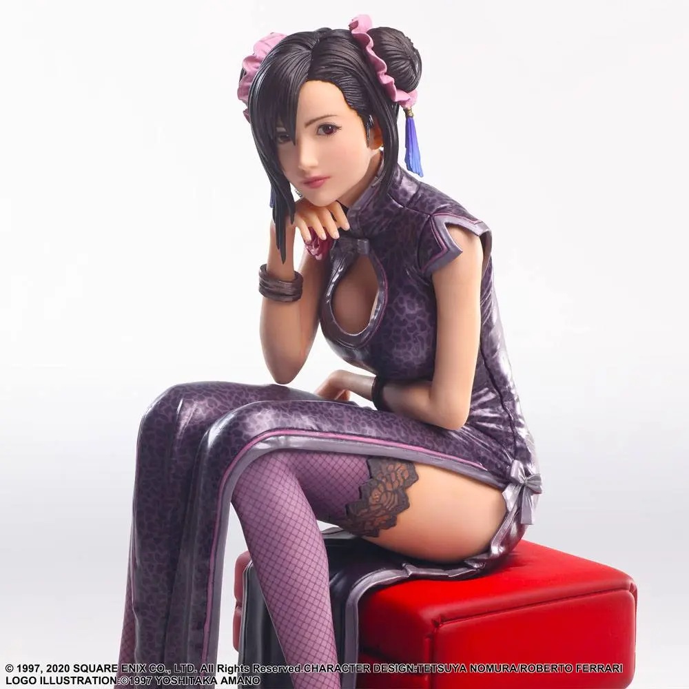 Final Fantasy VII Remake Static Arts Gallery Kipić Tifa Lockhart Sporty Dress Ver. 16 cm fotografija proizvoda