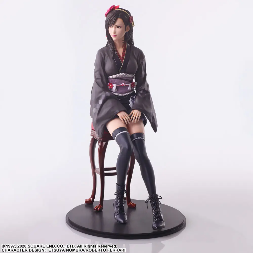 Final Fantasy VII Remake Static Arts Gallery Kip Tifa Lockhart Exotic Dress Ver. 23 cm fotografija proizvoda