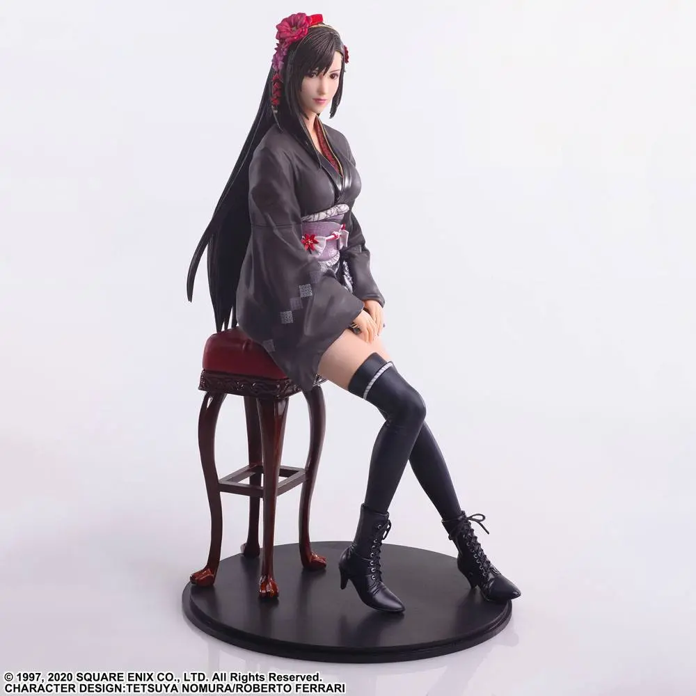 Final Fantasy VII Remake Static Arts Gallery Kip Tifa Lockhart Exotic Dress Ver. 23 cm fotografija proizvoda