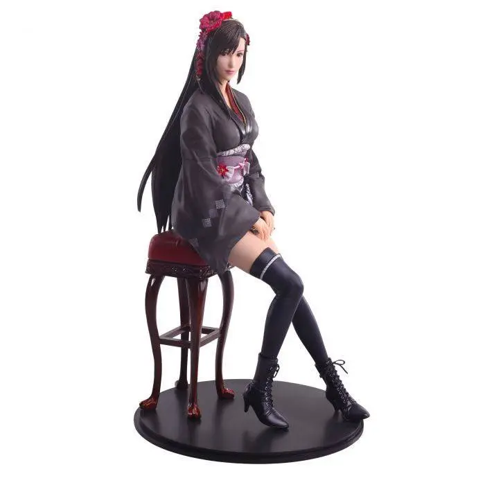 Final Fantasy VII Remake Static Arts Gallery Kip Tifa Lockhart Exotic Dress Ver. 23 cm fotografija proizvoda