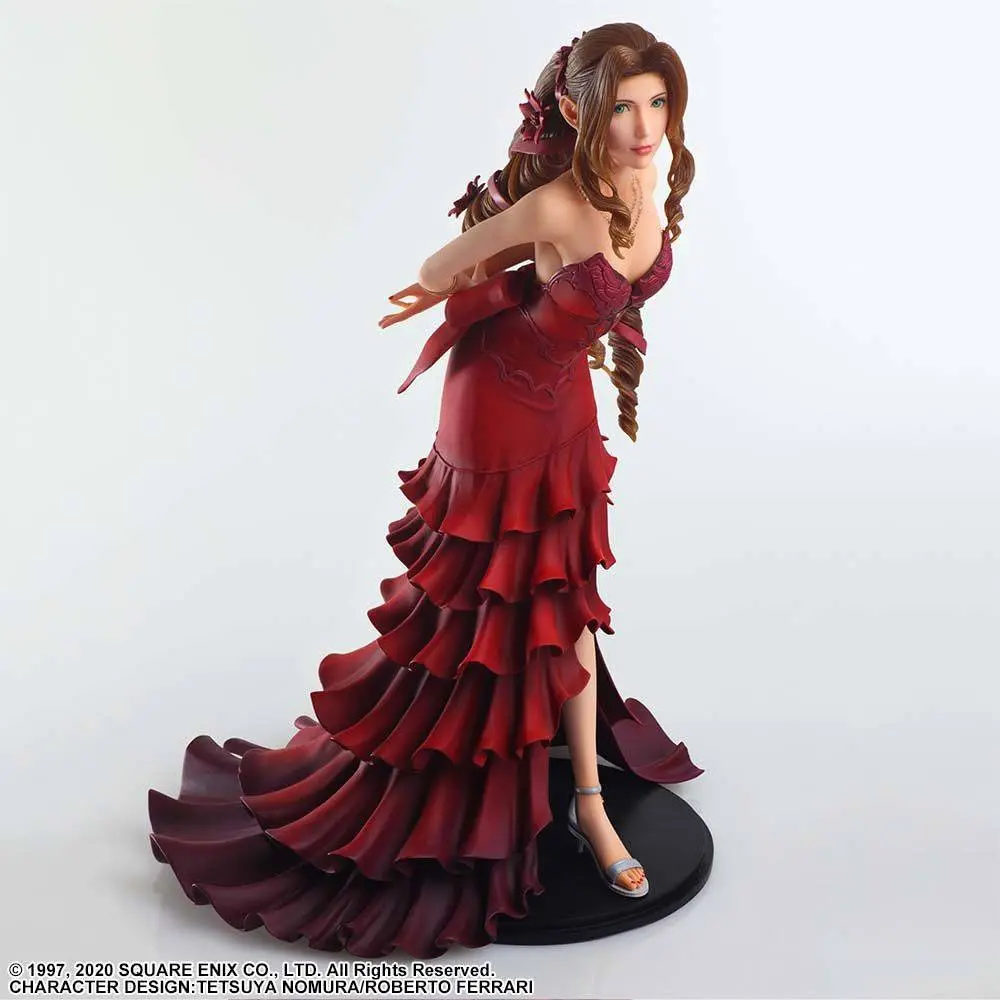 Final Fantasy VII Remake Static Arts Gallery Kipić Aerith Gainsborough Dress Ver. 24 cm fotografija proizvoda