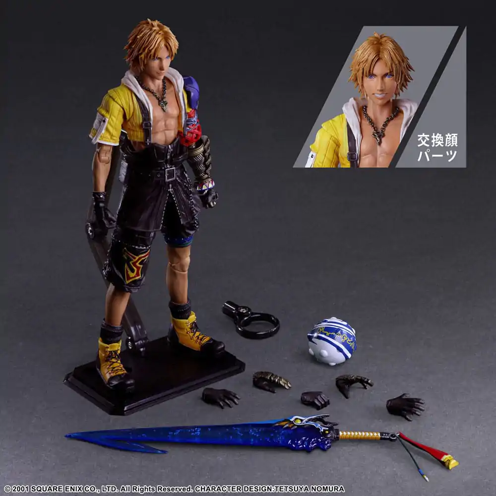 Final Fantasy X Play Arts Kai akcijska figura Tidus 27 cm fotografija proizvoda