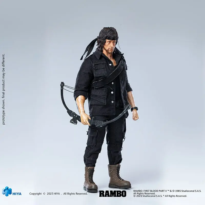 First Blood II Exquisite Super Series Akcijska figura 1/12 First Blood II John Rambo 16 cm fotografija proizvoda