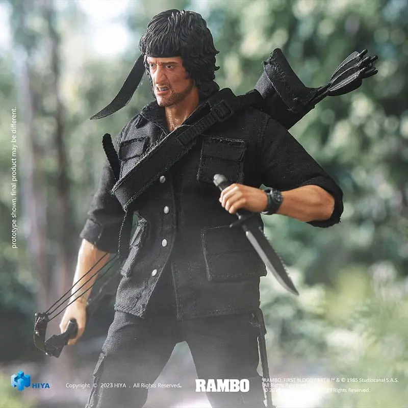 First Blood II Exquisite Super Series Akcijska figura 1/12 First Blood II John Rambo 16 cm fotografija proizvoda