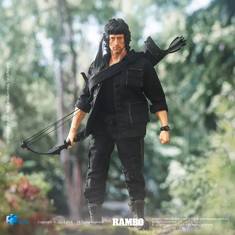 First Blood II Exquisite Super Series Akcijska figura 1/12 First Blood II John Rambo 16 cm fotografija proizvoda