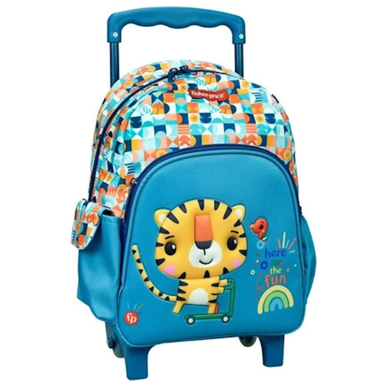 Fisher-Price Animals Tiger Rolling Predškolska Torba, Ruksak 30 cm fotografija proizvoda