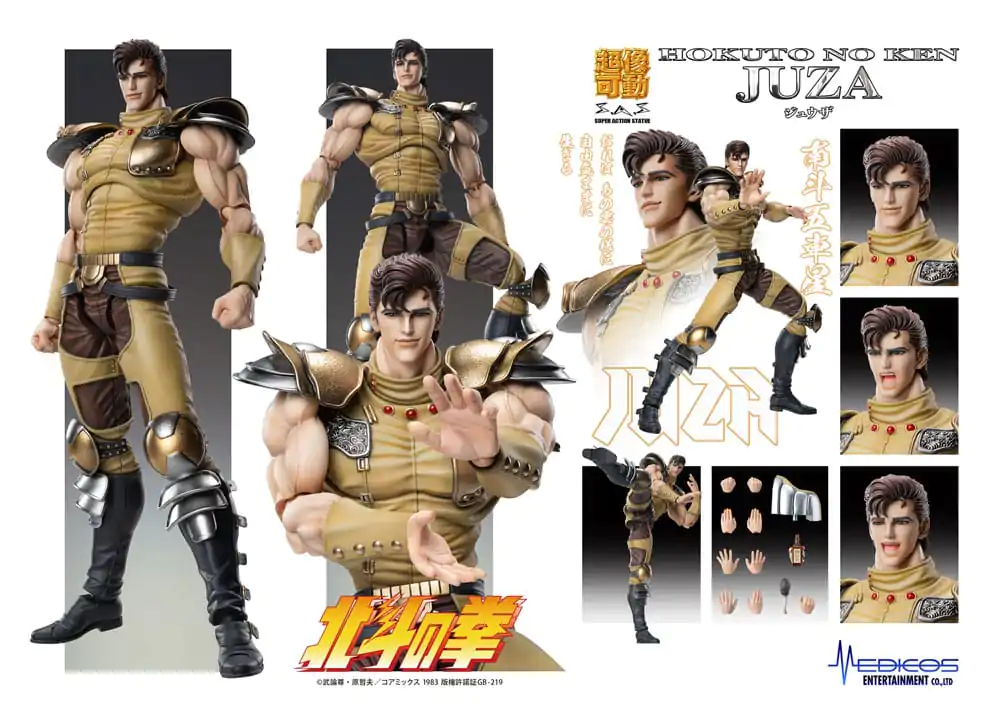 Fist of the North Star Akcijska figura Chozokado Juza 18 cm fotografija proizvoda