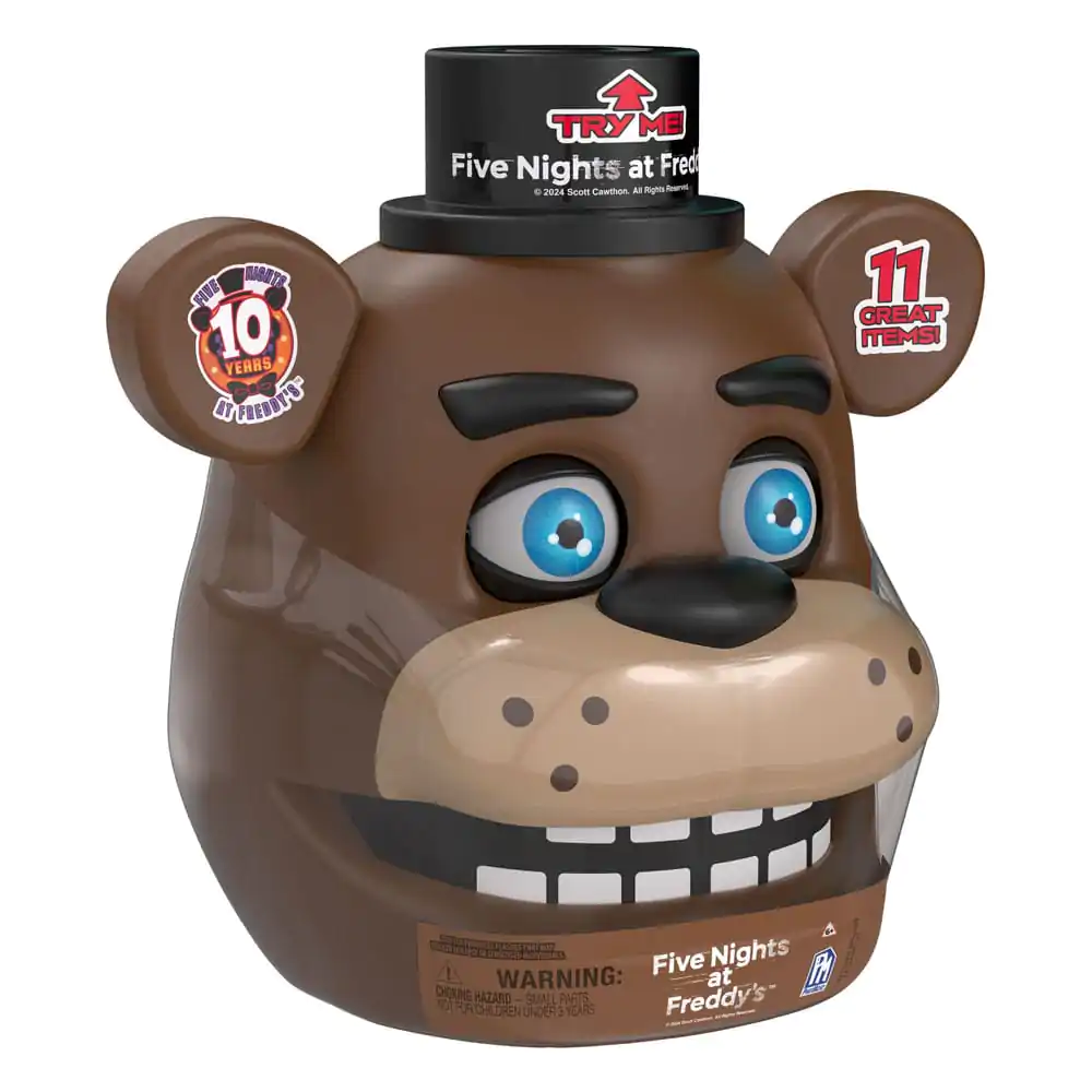 Five Nights at Freddy's Animatronic figura Freddy Alive Head komplet fotografija proizvoda