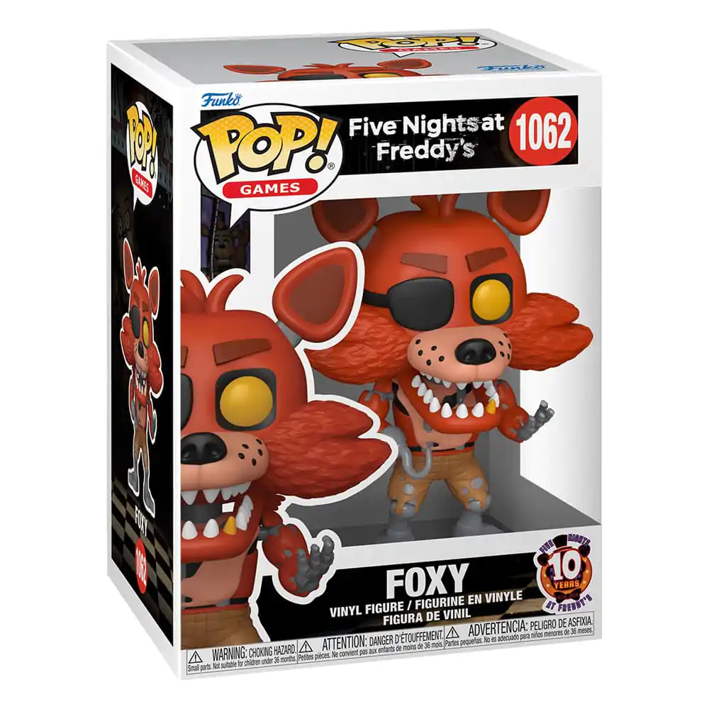 Five Nights at Freddy's Funko POP! Vinilna figura 10. obljetnica - Foxy 9 cm fotografija proizvoda