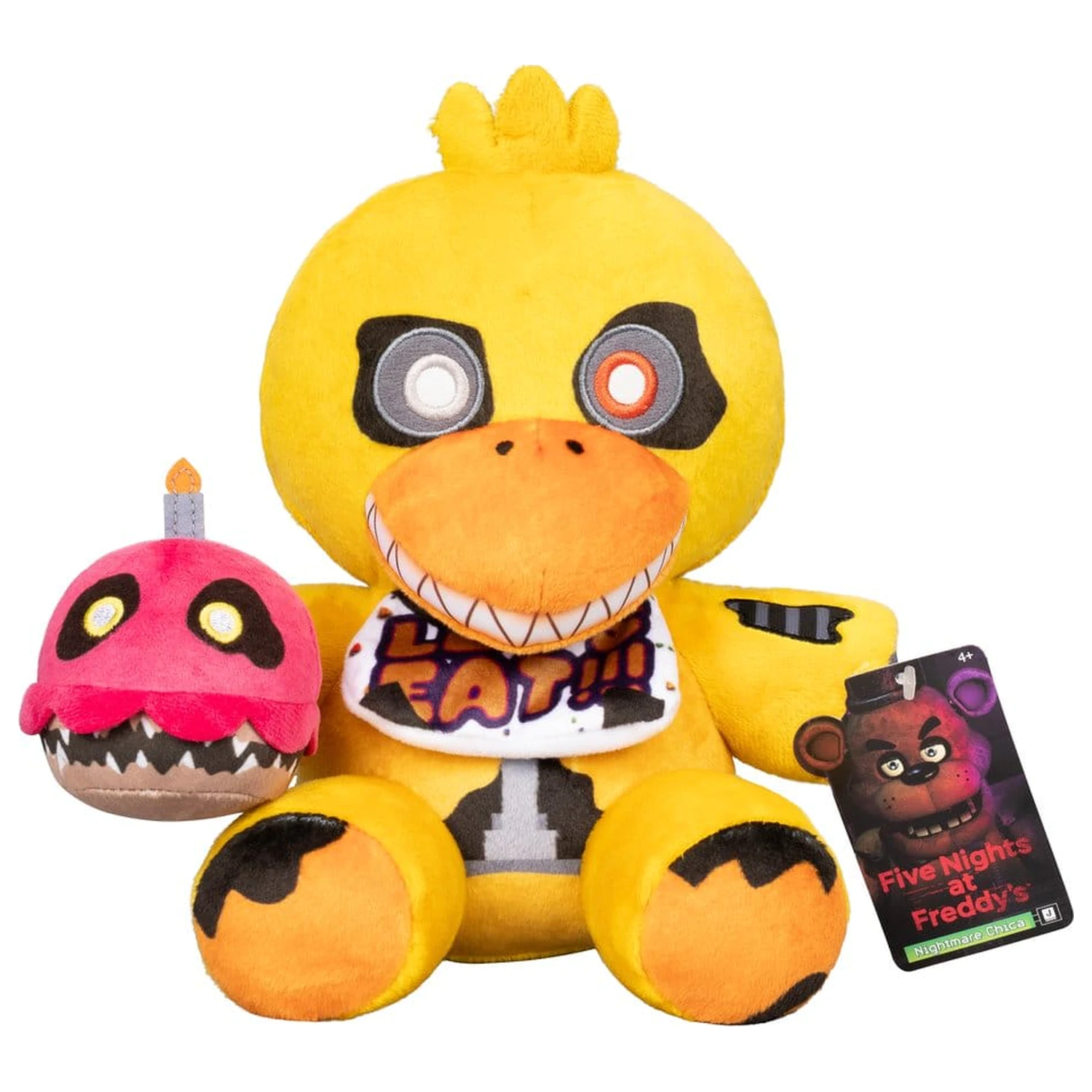 Five Nights at Freddy's Core plišana figura Nightmare Chica (FNAF 4) 20 cm fotografija proizvoda