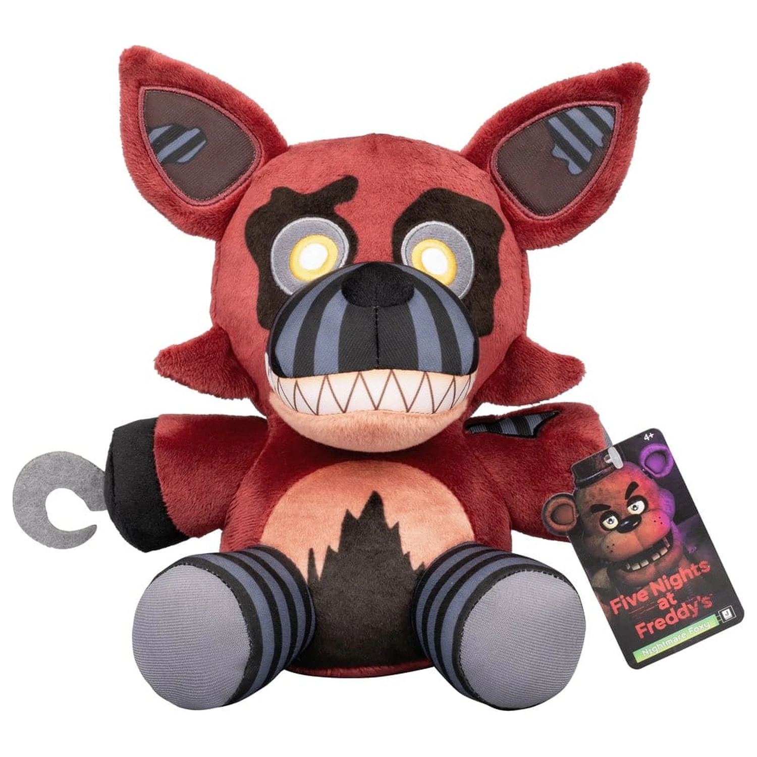 Five Nights at Freddy's Core plišana figura Nightmare Foxy (FNAF 4) 20 cm fotografija proizvoda