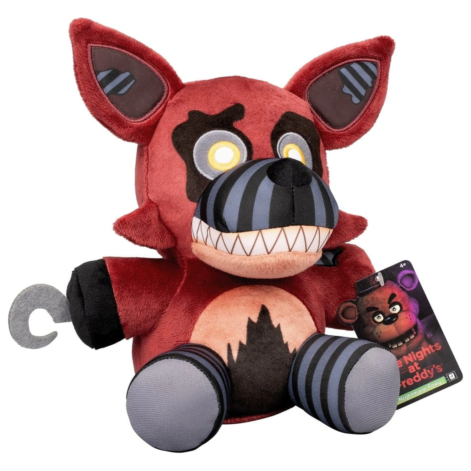 Five Nights at Freddy's Core plišana figura Nightmare Foxy (FNAF 4) 20 cm fotografija proizvoda