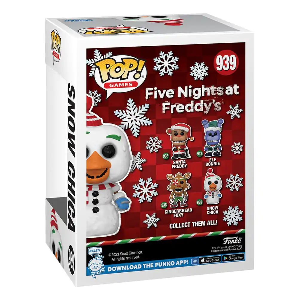 Five Nights at Freddy's POP! Games Vinilna Figura Holiday Chica 9 cm fotografija proizvoda