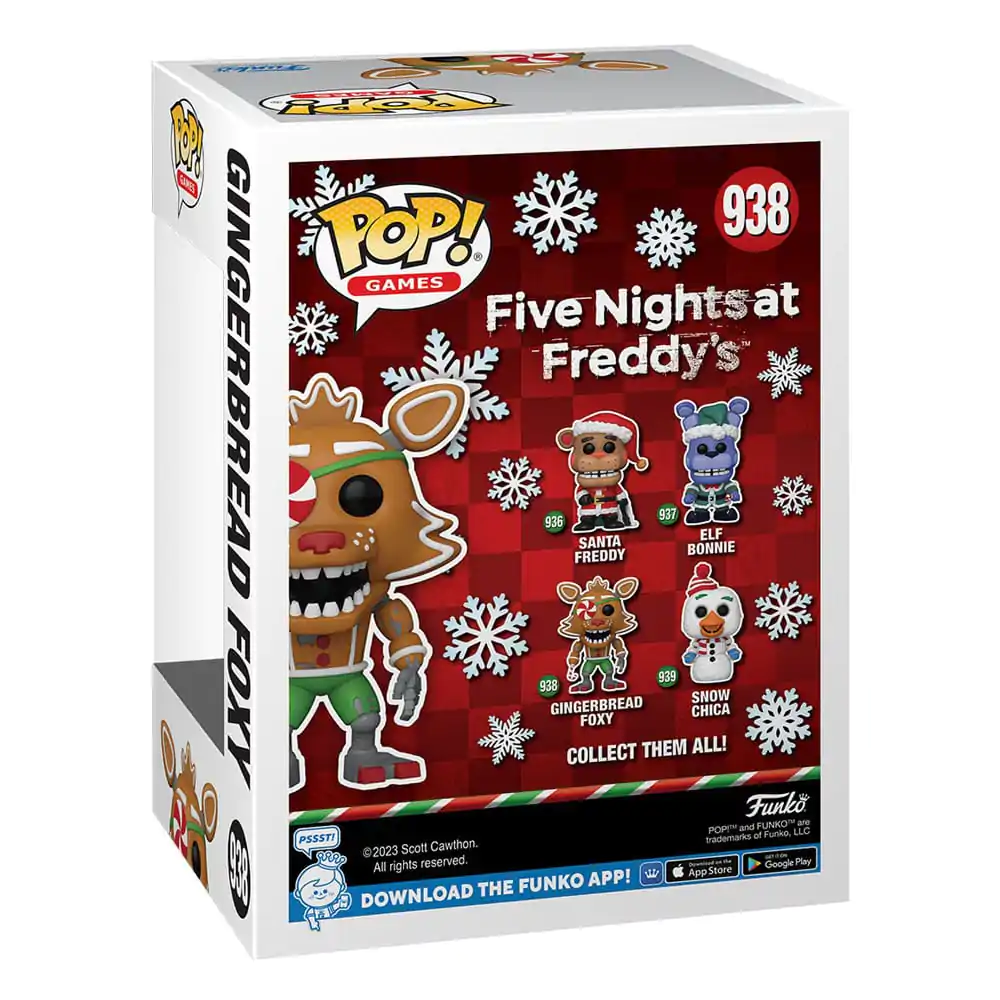 Five Nights at Freddy's POP! Games Vinyl Figura Holiday Foxy 9 cm fotografija proizvoda