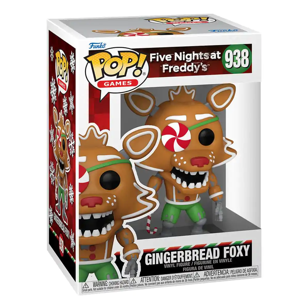 Five Nights at Freddy's POP! Games Vinyl Figura Holiday Foxy 9 cm fotografija proizvoda