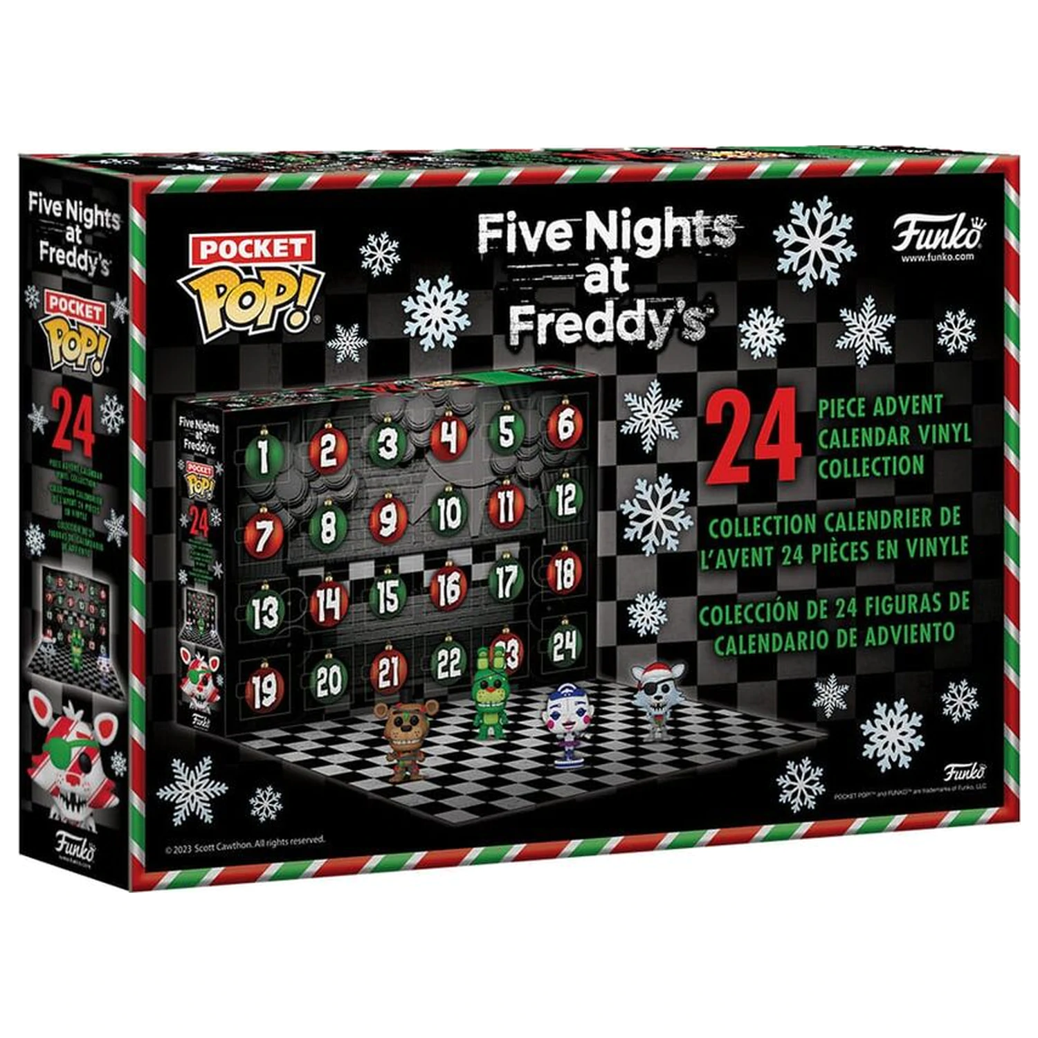 Five Nights at Freddy's Pocket POP! adventski kalendar fotografija proizvoda