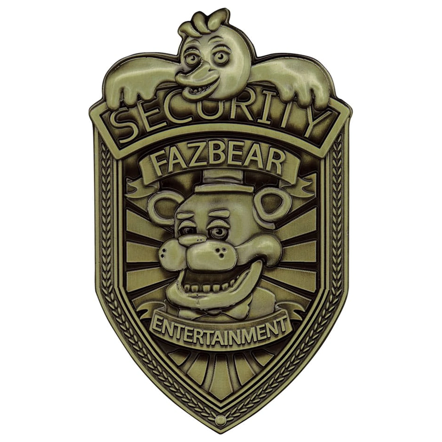 Five Nights at Freddy´s Replika zaštitne značke izdanje antički mesing fotografija proizvoda