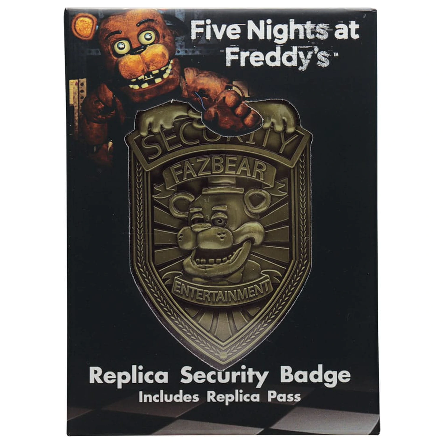 Five Nights at Freddy´s Replika zaštitne značke izdanje antički mesing fotografija proizvoda