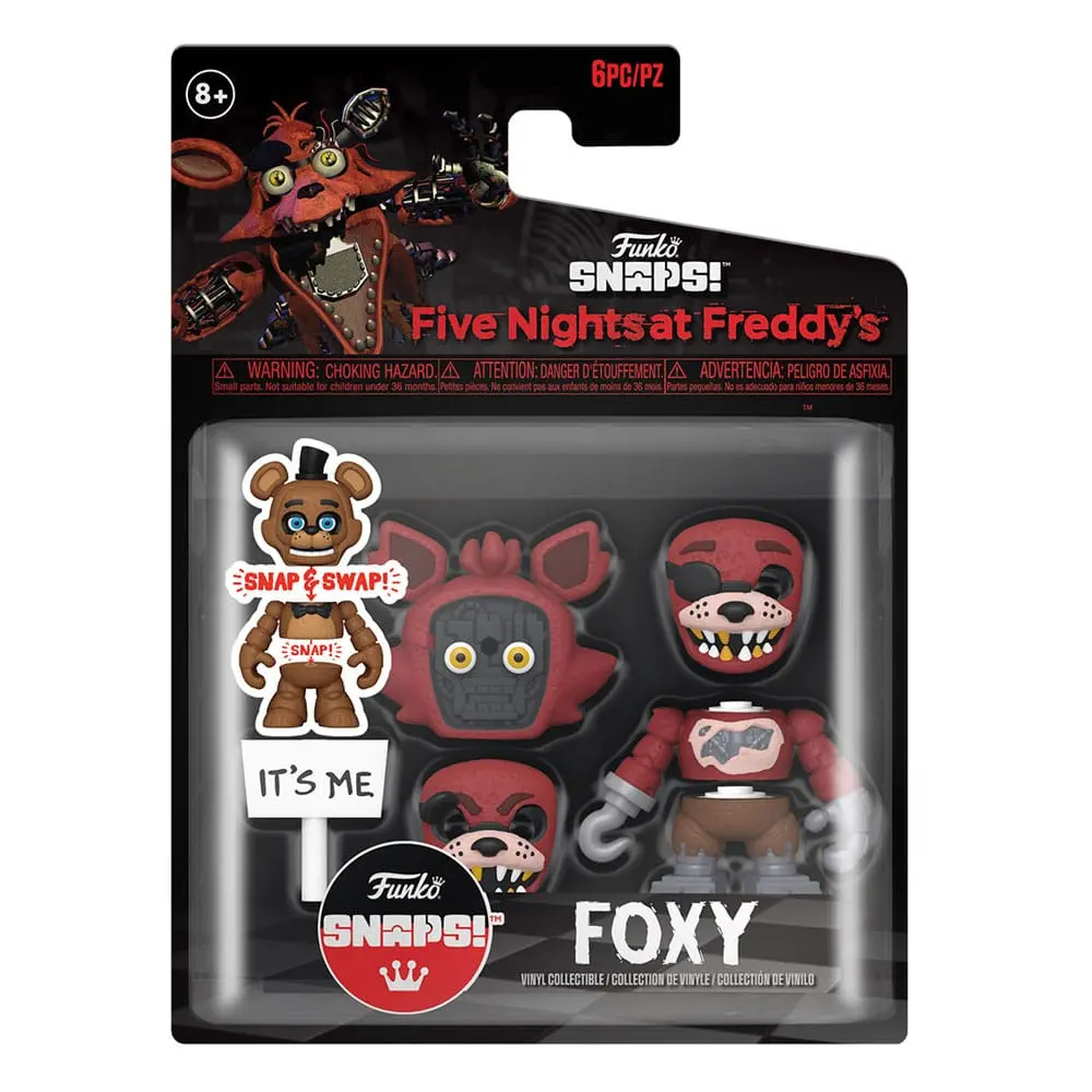 Five Nights at Freddy's Snap akcijska figura Foxy 9 cm fotografija proizvoda