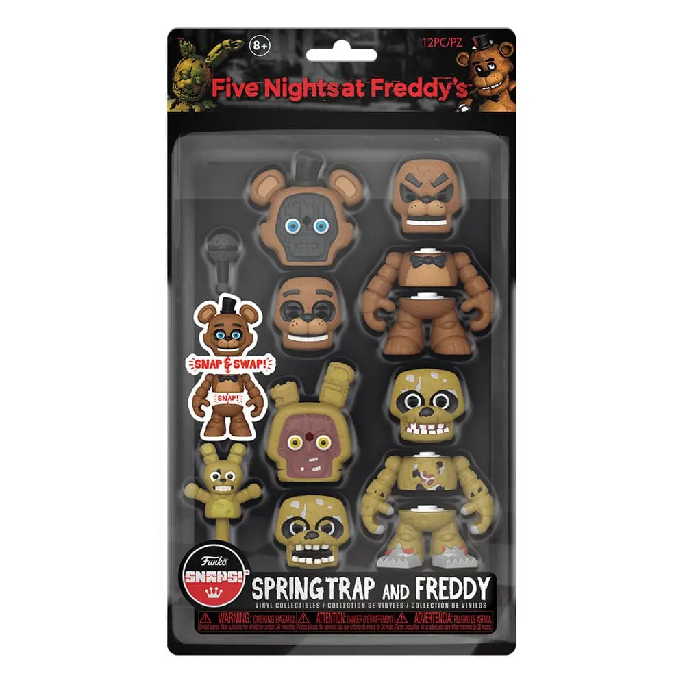 Five Nights at Freddy's Snap akcijske figure Freddy & Springtrap 9 cm fotografija proizvoda