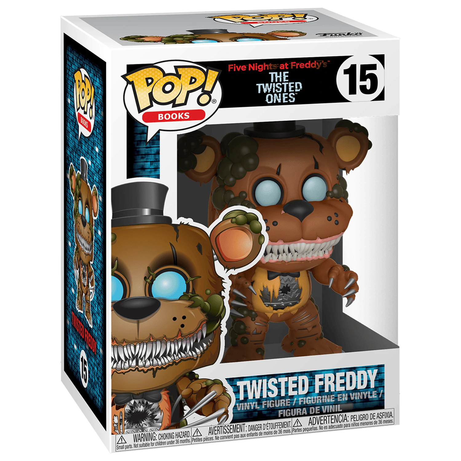 Five Nights at Freddy's The Twisted Ones Funko POP! Knjige vinilna figura Twisted Freddy 9 cm fotografija proizvoda