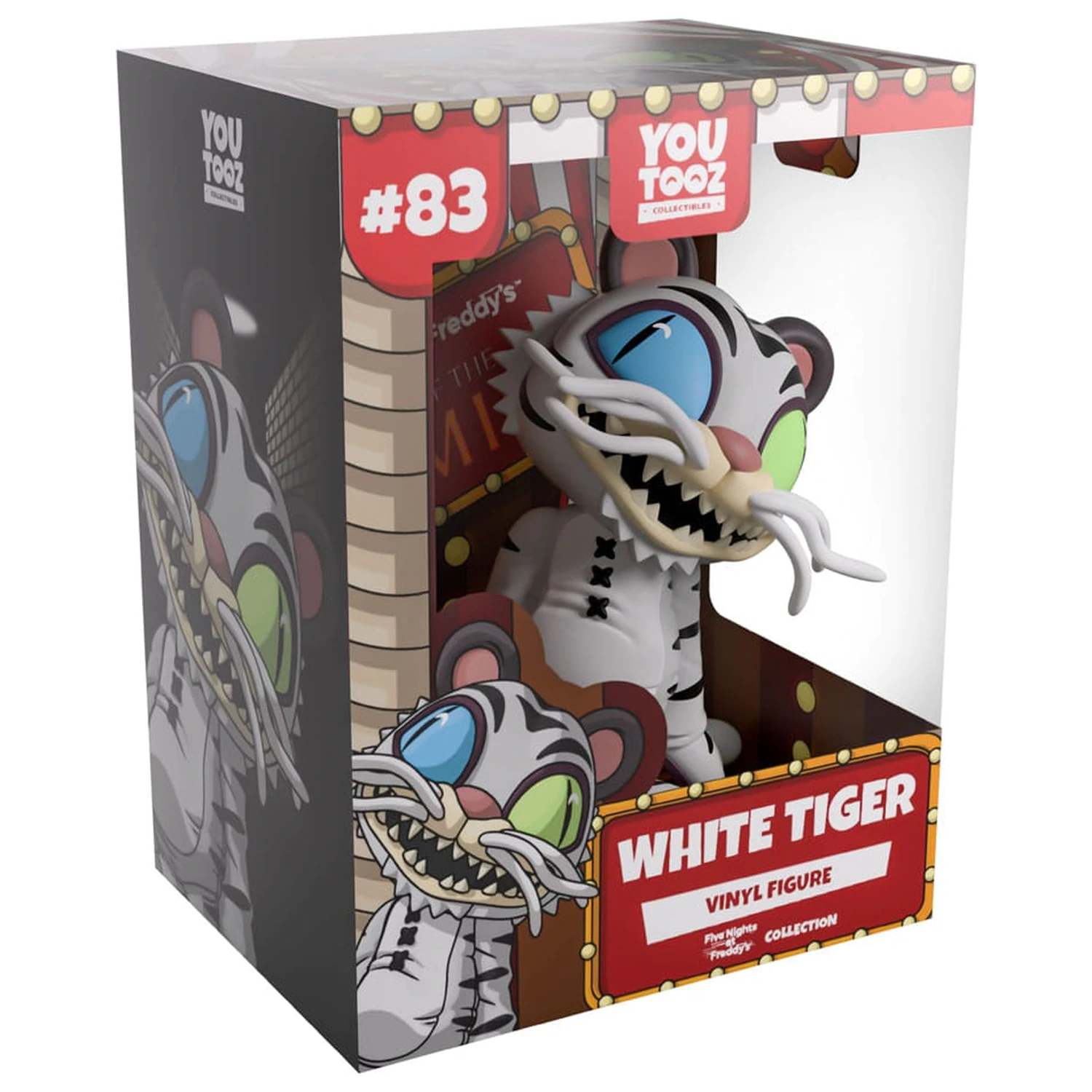 Five Nights at Freddy´s Vinyl figura Bijeli tigar 13 cm fotografija proizvoda