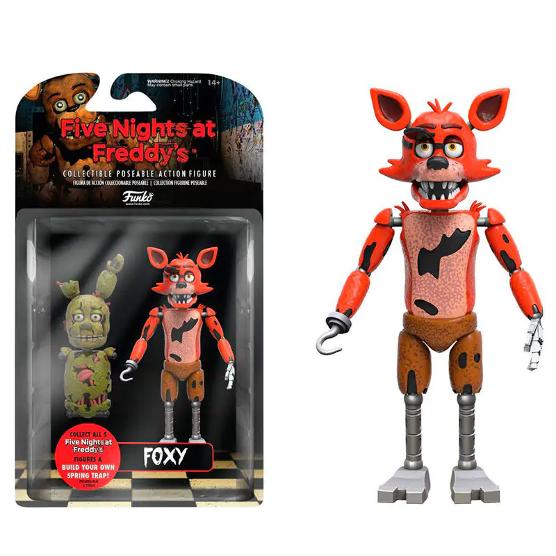 Five Nights at Freddys Foxy akcijska figura fotografija proizvoda