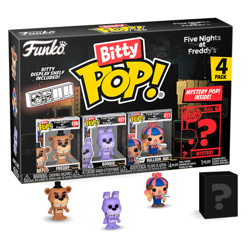 Blister pakiranje 4 figure Bitty POP Five Nights at Freddys Freddy fotografija proizvoda