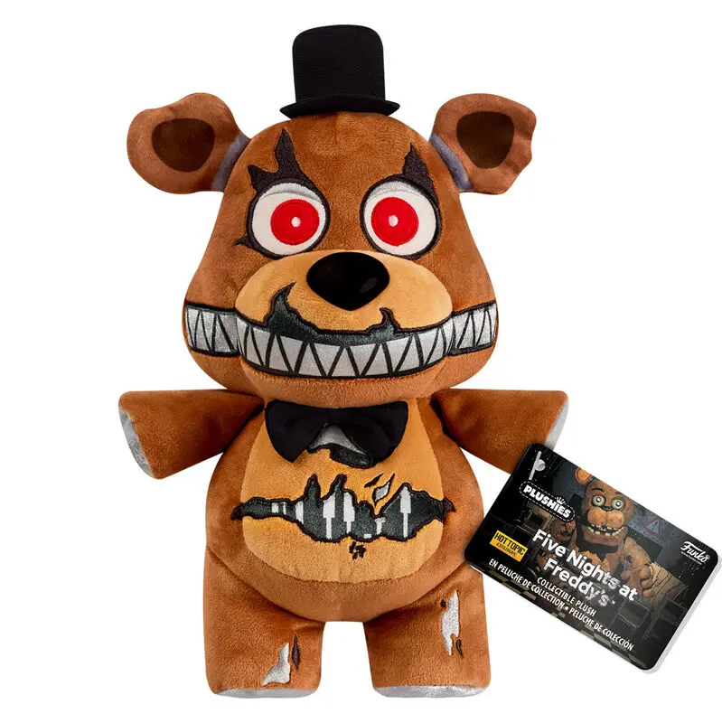 Five Nights at Freddys Nightmare Freddy plišana igračka 25 cm fotografija proizvoda