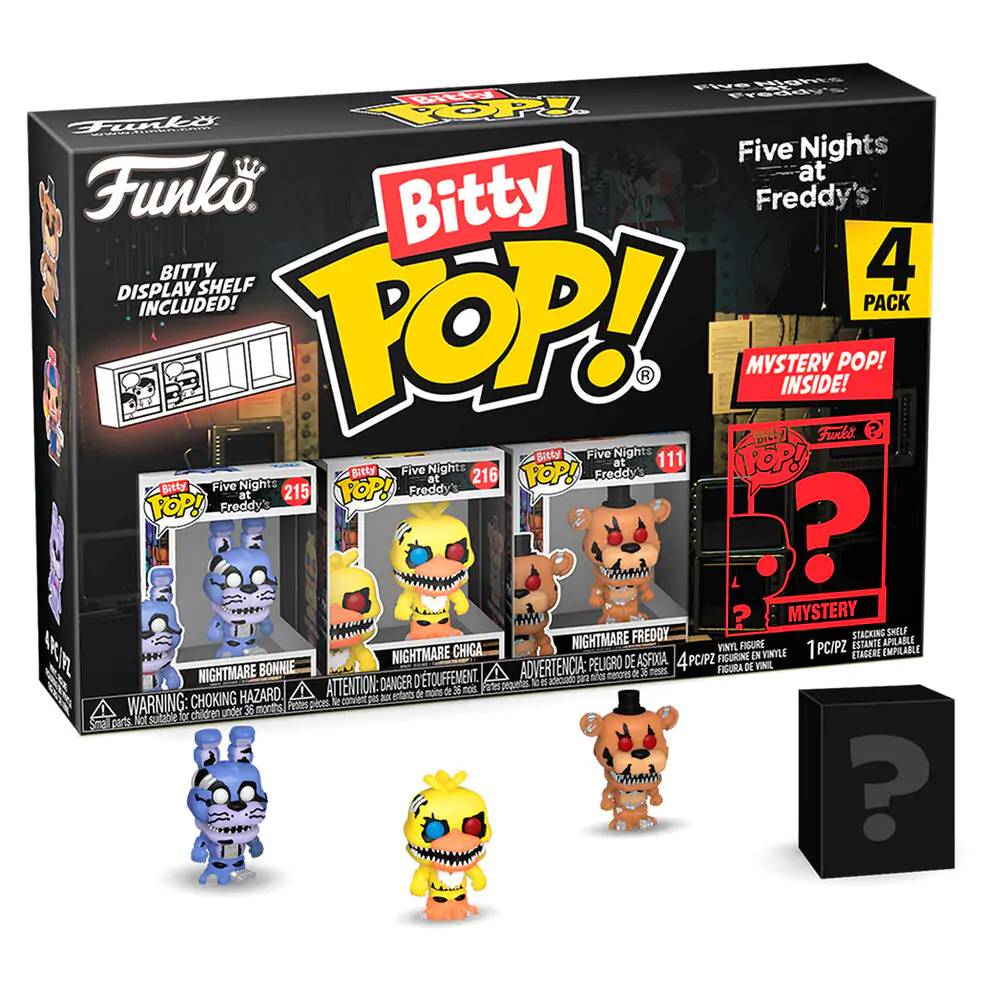 Blister pakiranje 4 figure Bitty POP Five Nights at Freddys Nightmare Bonnie fotografija proizvoda