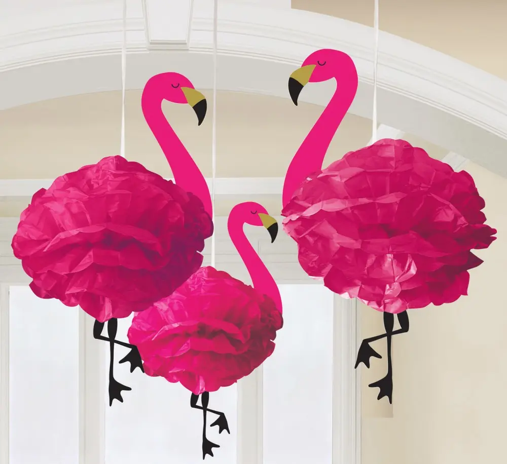 Flamingo viseći ukras, set od 3 komada fotografija proizvoda