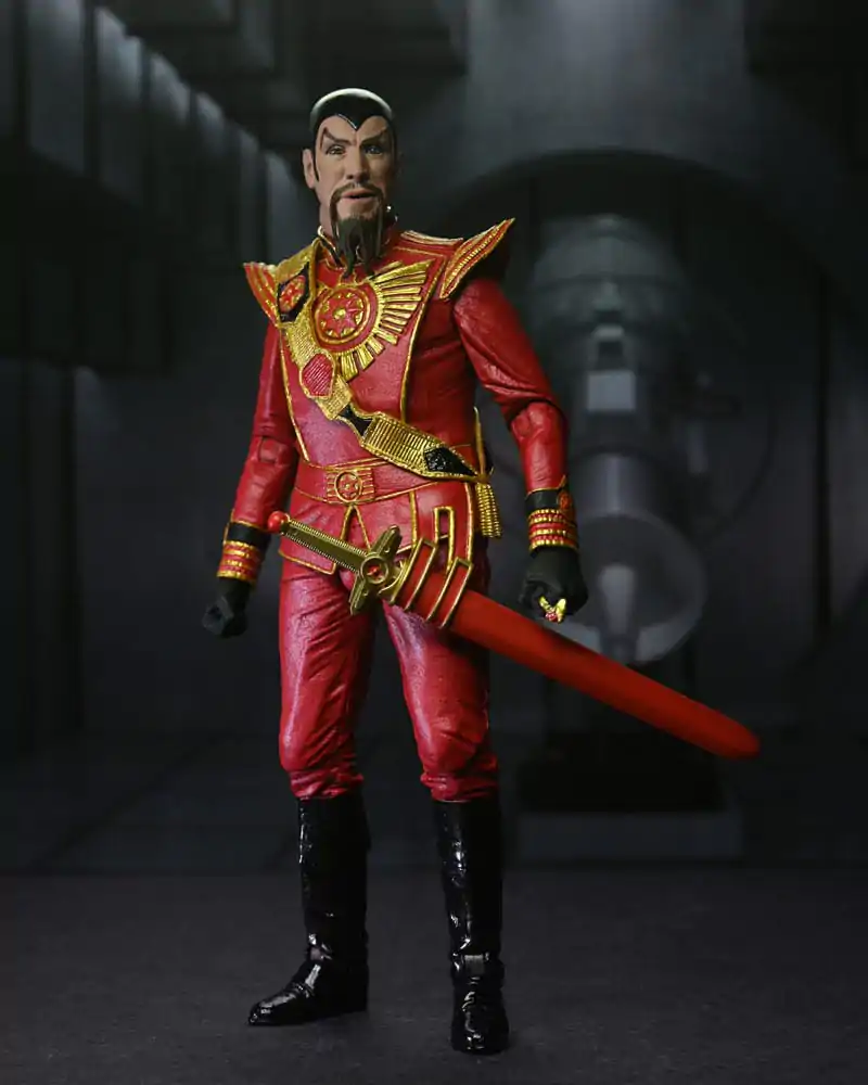 Flash Gordon (1980) akcijska figura Ultimate Ming (Red Military Outfit) 18 cm fotografija proizvoda