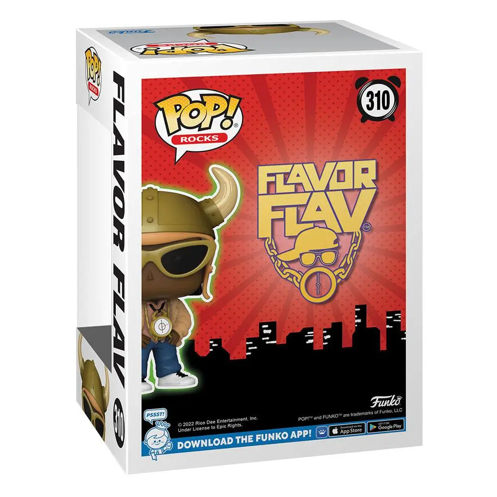 Flavor Flav POP! Rocks Vinyl Figura 9 cm fotografija proizvoda