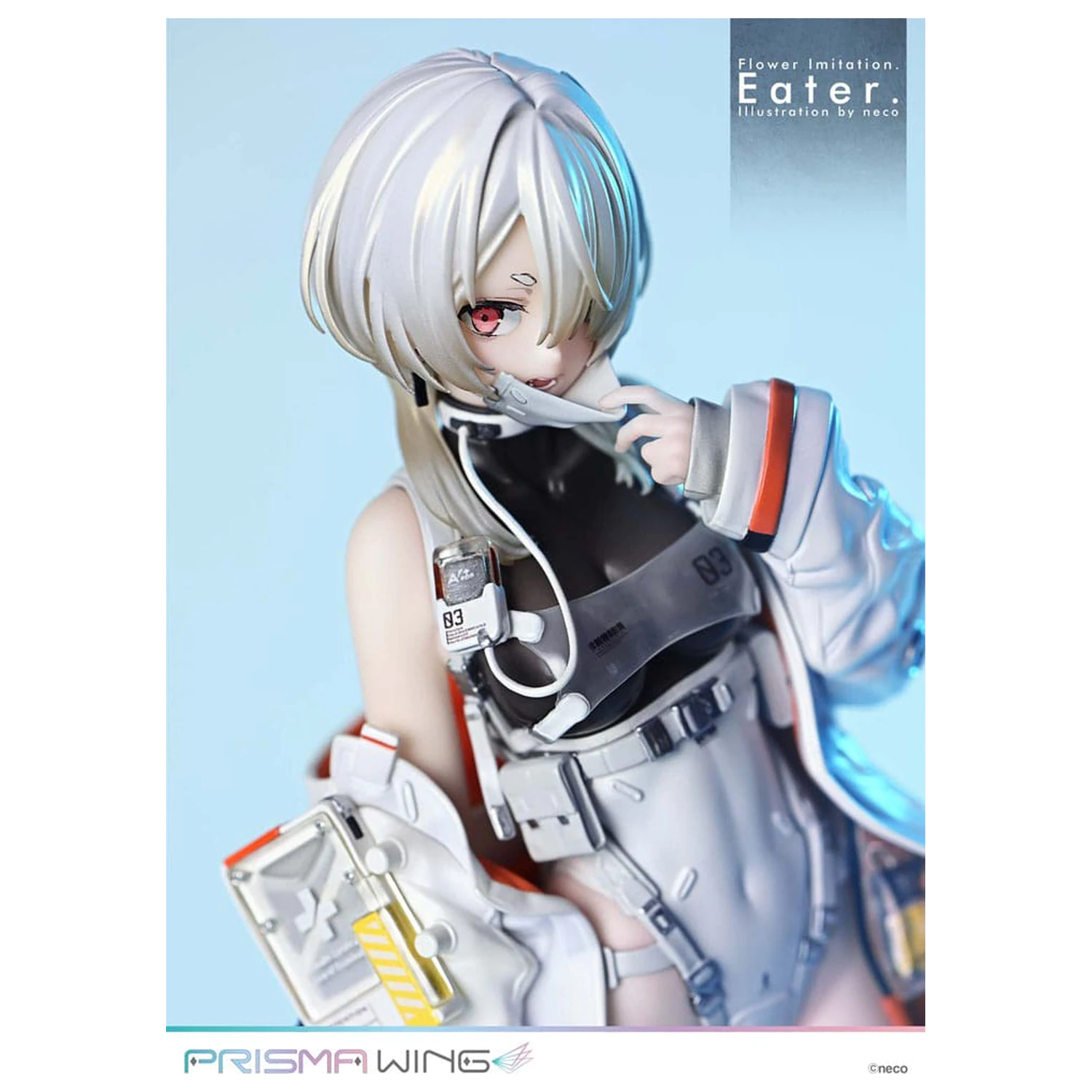 Flower Imitation Prisma Wing PVC Statua 1/7 Eater Illustration by neco 32 cm fotografija proizvoda