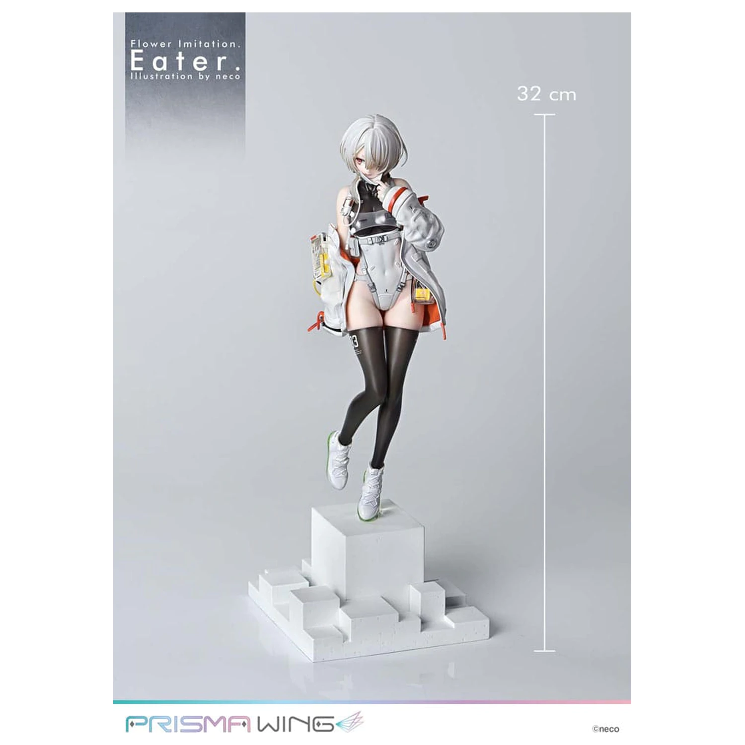 Flower Imitation Prisma Wing PVC Statua 1/7 Eater Illustration by neco 32 cm fotografija proizvoda