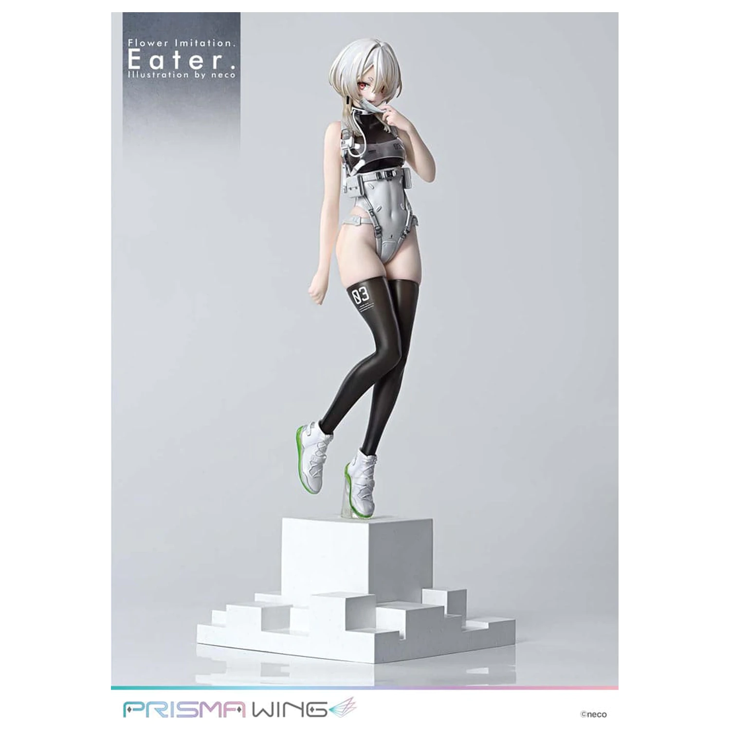 Flower Imitation Prisma Wing PVC Statua 1/7 Eater Illustration by neco 32 cm fotografija proizvoda