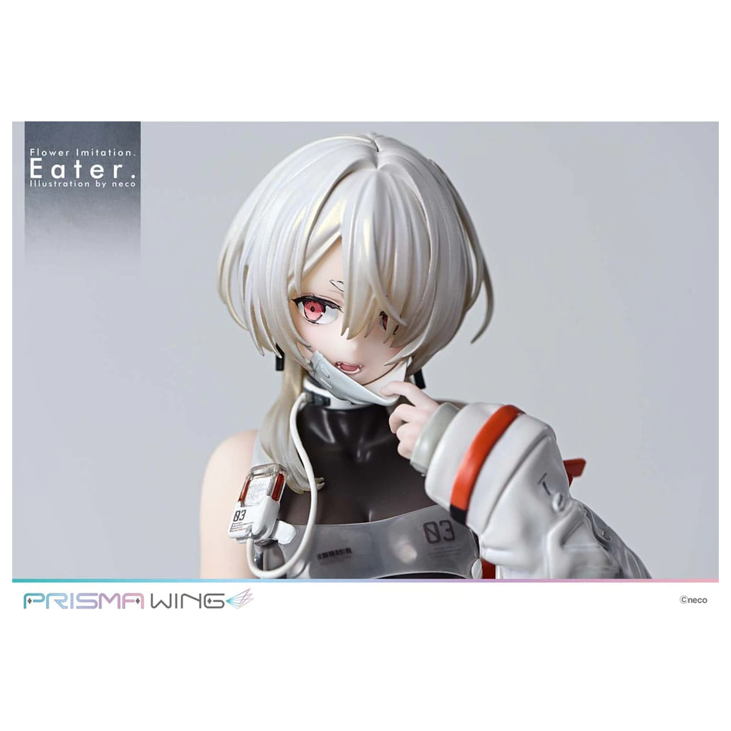 Flower Imitation Prisma Wing PVC Statua 1/7 Eater Illustration by neco 32 cm fotografija proizvoda