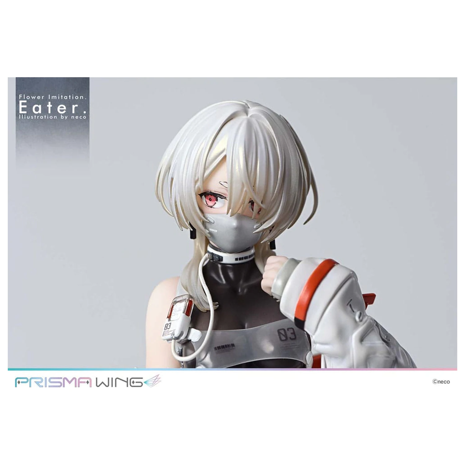 Flower Imitation Prisma Wing PVC Statua 1/7 Eater Illustration by neco 32 cm fotografija proizvoda