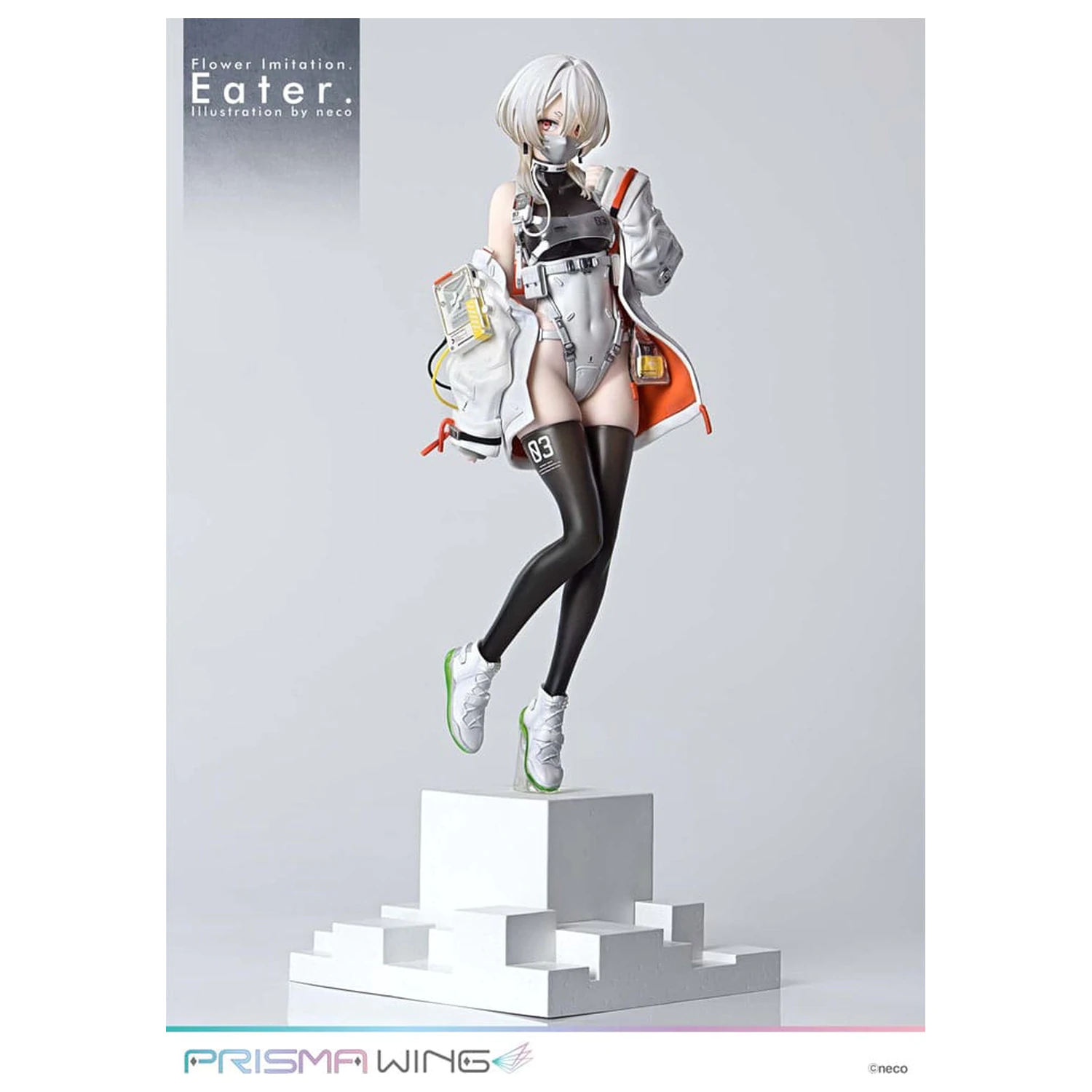 Flower Imitation Prisma Wing PVC Statua 1/7 Eater Illustration by neco 32 cm fotografija proizvoda
